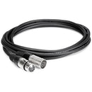 Hosa DMX-5100 Câble d'extension DMX 5 broches XLR mâle vers XLR 5 broches femelle – 100'