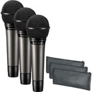 Microphone dynamique cardioïde portable Audio-Technica ATM510 - Paquet de 3