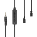 Saramonic LAVMICRO double microphone cravate omnidirectionnel pour appareil photo reflex numérique et smartphone