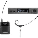 Audio-Technica ATW-3211/892x Système de microphone omni-oreillette sans fil série 3000 - Noir, DE2 : 470 à 530 MHz