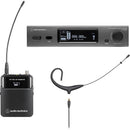 Audio-Technica ATW-3211/892x Système de microphone omni-oreillette sans fil série 3000 - Noir, EE1 : 530 à 590 MHz