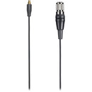 Câble détachable Audio-Technica BPCB-CH avec connecteur à 4 broches à visser de style CH pour systèmes sans fil Audio-Technica - Noir