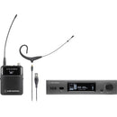 Audio-Technica ATW3211N-892x-EE1 3000 Series Network Wireless Omni Earset Microphone System - Red One Music