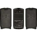 Fender PASSPORT VENUE SERIES 2 120V Portable Powered PA System (Black) - Red One Music