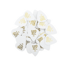 Ernie Ball 9121EB Médiators blancs lourds, sac de 144