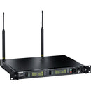 Émetteur sans fil à double canal à rack complet P10T (H22: 518 à 584 MHz)