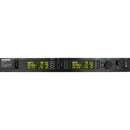 Émetteur sans fil à double canal à rack complet P10T (H22: 518 à 584 MHz)