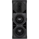 RCF TTP 4-A 90-240 V 2 voies 3 200 W Haut-parleur line-source alimenté à directivité étroite avec RDNet - 2 x 10"