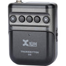 Xvive Audio XVive-U5st2 2-Personne Système de microphone Omni sans fil numérique Omni Lavalier pour les appareils photo - 2,4 GHz