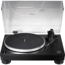 Audio-Technica AT-LP5X Platine vinyle analogique à entraînement direct entièrement manuel avec USB (noir mat)