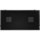 Odyssey 810141 Industrial Board Glide-Style Universal Case for 12" DJ Mixer and Two Pioneer CDJ-3000 (Black on Black)