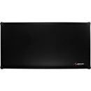 Odyssey 810141 Industrial Board Glide-Style Universal Case for 12" DJ Mixer and Two Pioneer CDJ-3000 (Black on Black)