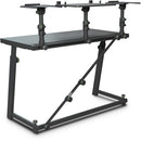 Bureau DJ Gravity GR-GFDJT01 avec haut-parleur flexible et plateau pour ordinateur portable
