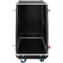 Gator G-TOUR 20U CAST Wooden ATA Flight Rack Case 17" Depth, 20 RU, With Casters