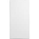 Panneau Primacoustic BROADBAND 24x48x2" à bord carré, paquet de 6 (blanc arctique)