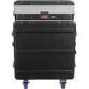 Gator GRC-12X10-PU Pop-Up Console Rack Case - 12U Pop Up, 10U Front