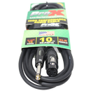 ProX-XC-PXF10 10 Ft. Unbalanced 1/4" TS to XLR3-F High Performance Audio Cable - Red One Music