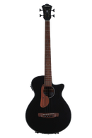 Ibanez AEGB24EBKH Acoustic-Electric Bass Guitar (Black High Gloss)