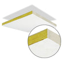 Primacoustic STRATOTILE Carreaux de plafond en laine de verre, 24 po x 24 po, bord carré - Blanc, paquet de 12