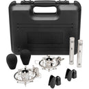 Warm Audio WA-84-C-N-ST Small Diaphragm Condenser Microphone (Stereo Pair, Nickel) - Red One Music