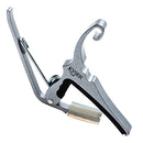 Kyser KG6SA Capodastre pour guitare acoustique à changement rapide - Argent