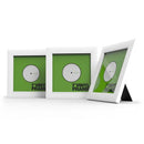 Ensemble de trame en vinyle de vinyle de vinyle glorieux - 7 "- 7" (blanc)
