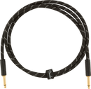 Fender DELUXE Series Instrument Cable (Black Tweed) - 5'