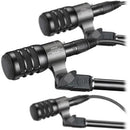 Audio Technica Atm 230Pk Hypercardioid Dynamic Instrument Microphone 3-Pack - Red One Music
