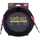 Ernie Ball 6046EB Straight/Straight Instrument Cable (Black) - 20'