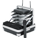 Pack mobile sans fil Gator GM-4WR pour 4 systèmes de microphones sans fil
