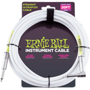 Ernie Ball 6047EB Straight/Angle Instrument Cable (White) - 20'