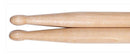 RB Drums RB-7A Maple Drum Sticks w/ Wooden Tips - Red One Music
