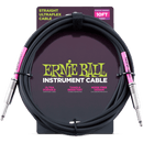 Ernie Ball 6048EB Straight/Straight Instrument Cable (Black) - 10'