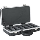 Gator GM-6-PE Boîtier de micro en polyéthylène durable pour jusqu'à 6 microphones et accessoires