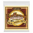 Ernie Ball 2045EB Earthwood Silk & Steel 80/20 Cordes acoustiques Bronze 11-52