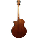 Lag Guitars T177JCE Tramontane 177 Guitare électrique acoustique Jumbo Pan coupé avec EQ - Naturel