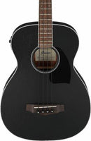 Ibanez PCBE14MHWK Basse électrique acoustique 4 cordes avec micro Ibanez sous la selle - Noir vieilli
