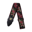 Ernie Ball 4142EB Red Rose Jacquard Guitar Strap