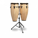 Latin Percussion LPA646-AW Aspire Conga Set Double Support - Naturel