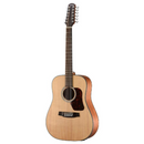 Walden Guitars NATURA 500 - Guitare acoustique Dreadnought 12 cordes - Table en épicéa de Sitka massif