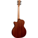 Lag Guitars T70ACE Tramontane 70 Audiotorium Guitare électrique acoustique pan coupé - Satin naturel
