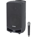 Samson SAXP310W-K Portable PA System with Wireless Microphone (K: 470 to 494 MHz) - 10"