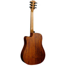 Lag Guitars T70DCE Tramontane 70 Dreadnought Guitare électrique acoustique à pan coupé Naturel