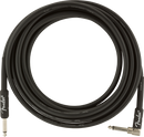 Fender PROFESSIONAL Câble pour instrument droit/angle (noir) - 15'