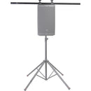 Barre lumineuse Gator GFW-LIGHTSPKFLYMT avec montage Fly-Point sur haut-parleur de sonorisation portable