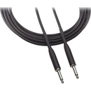 Audio-Technica AT8390-3 Câble d'instrument 1/4" mâle vers 1/4" mâle - 3'
