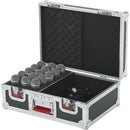 Gator G-TOUR M15 Tour Style Mic Flight Case pour 15 microphones et accessoires