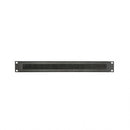 Adam Hall AH-87221BRUSH 19" U-Shaped Rack Panel 1 U Steel w/ Brush Strip