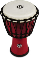 Latin Percussion LP1607RD World Rope Circle Djembe - 7" (Red)