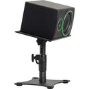 Gator Frameworks GFWSPKSTMNDSK Paire de supports de moniteur de studio de bureau réglables